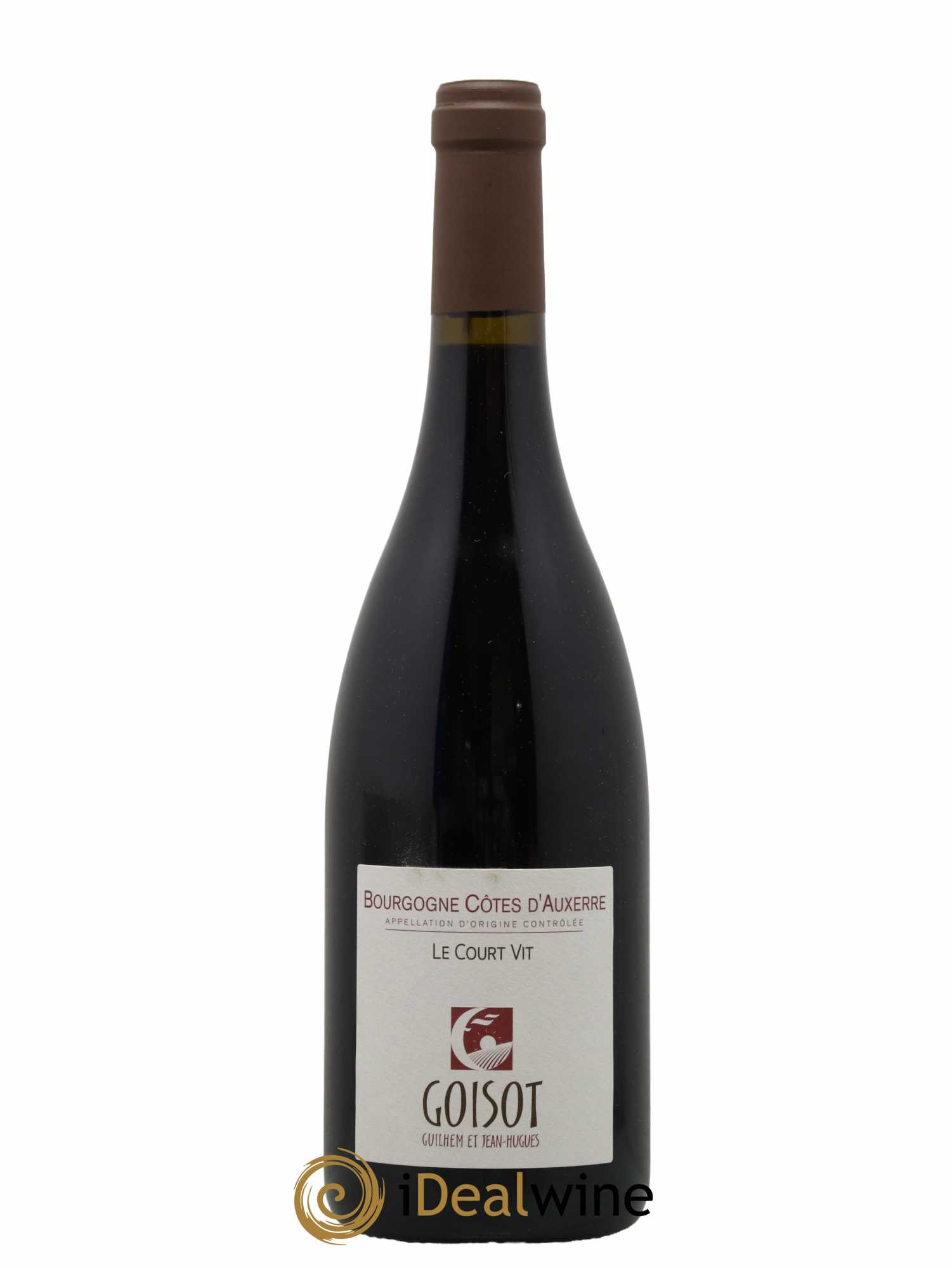 Bourgogne Côtes d'Auxerre Le Court Vit Goisot  2018 - Lot de 1 Bouteille