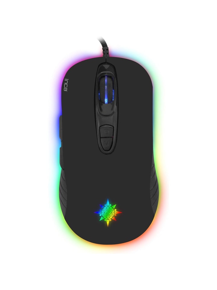 Inca Inca PHALDOR RGB Makro Tastem Professional Gaming Maus schwarz in schwarz günstig kaufen onesize