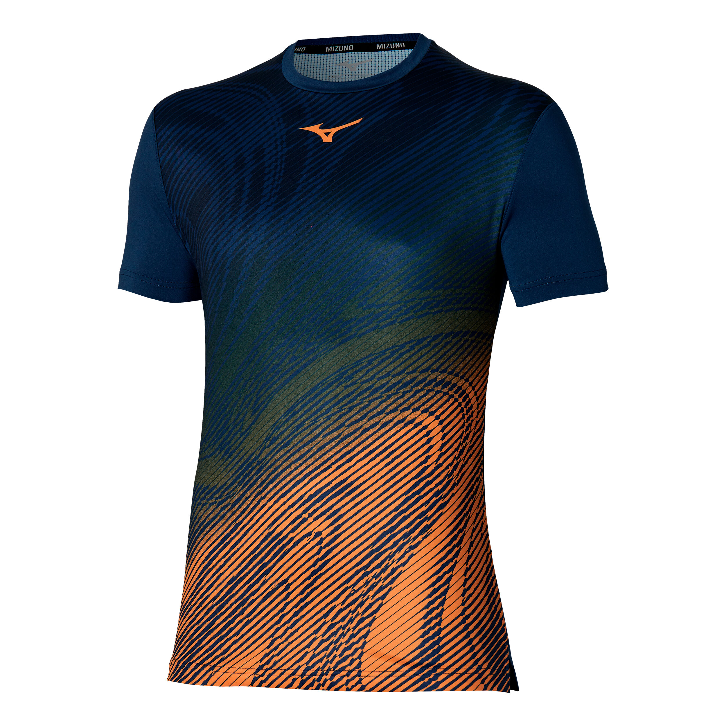 Charge Shadow Graphic T-Shirt Herren - Dunkelblau, Orange
