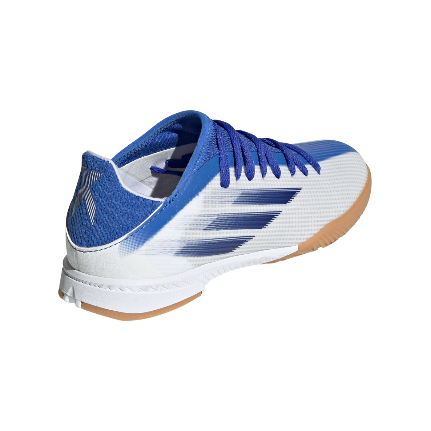 adidas X SPEEDFLOW.3 IN Halle Diamond Edge J Kids Weiss Blau