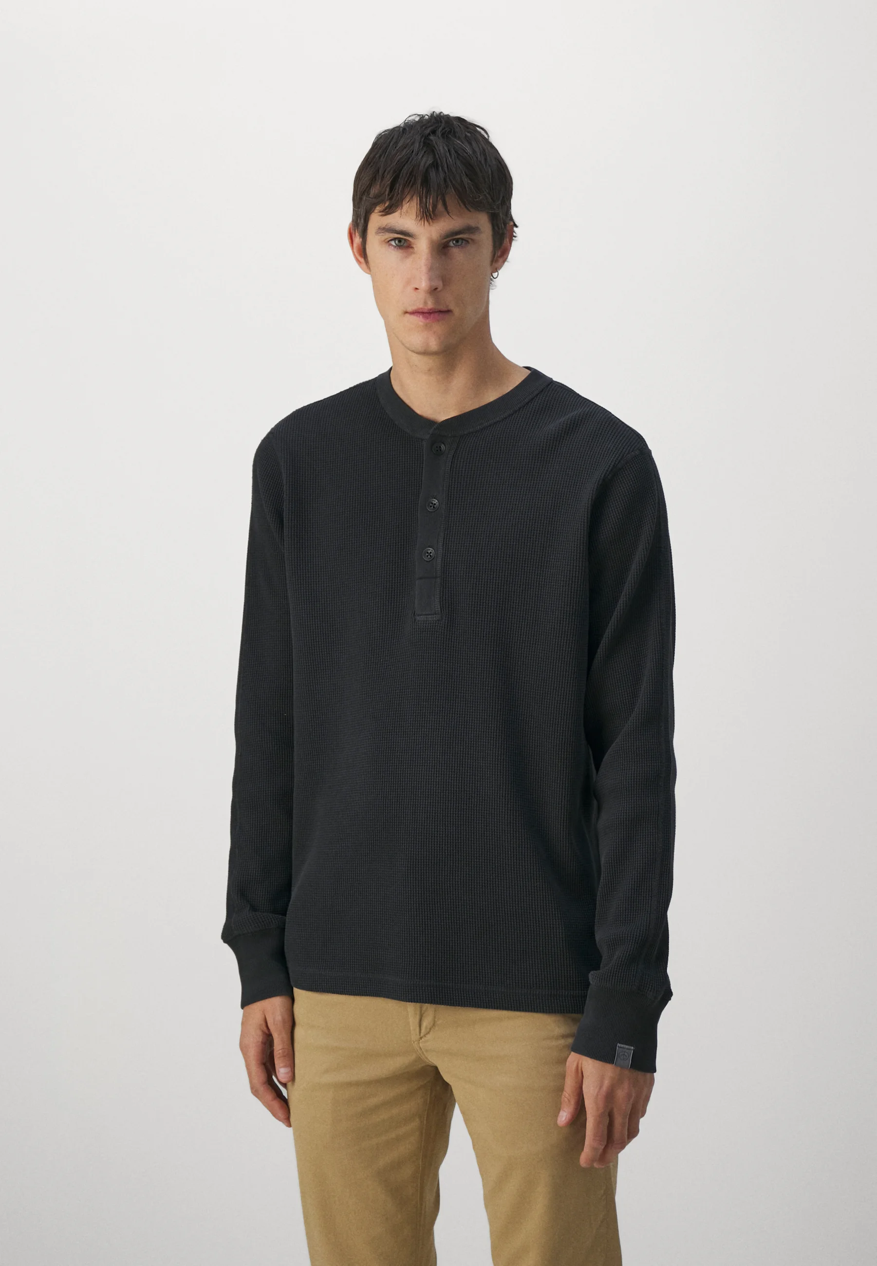 Camiseta de manga larga con estampado de gofres teñidos de Rag & Bone