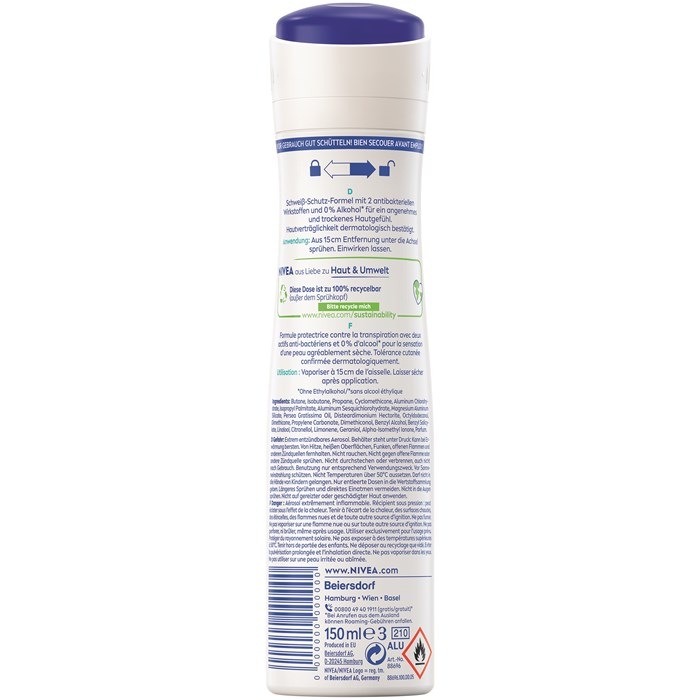 Dry Active Deodorant Spray