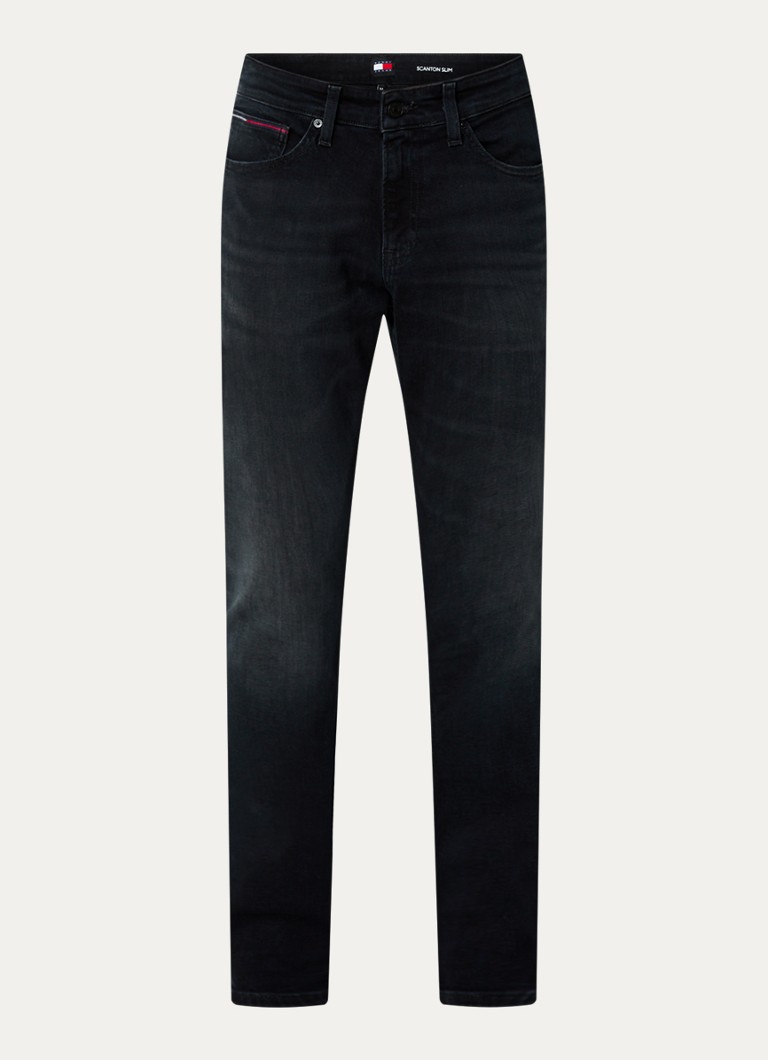 Tommy Hilfiger Scanton -slim fit -farkut, joissa on värillinen pesu