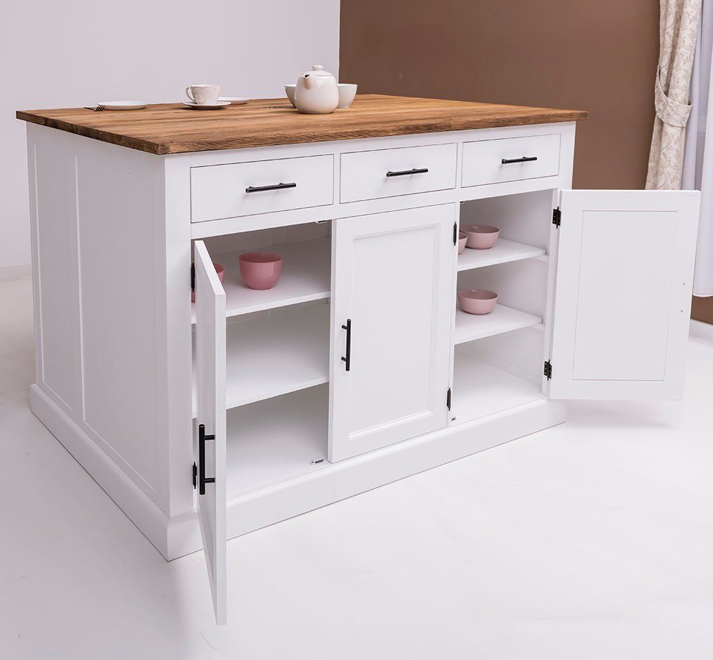 Massivholzmoebel-Becker Buffet Kücheninsel aus Massivholz