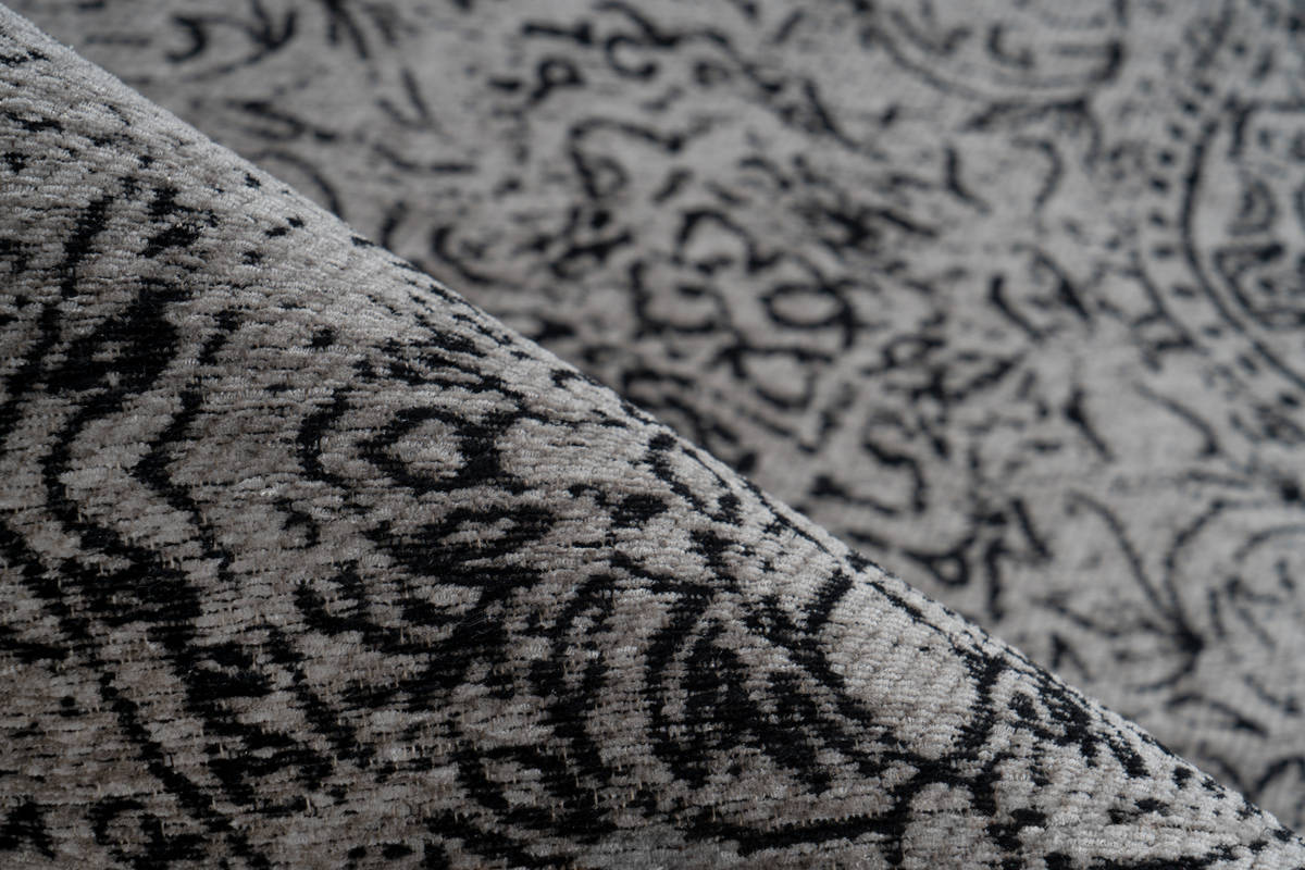 Arte Espina Teppich Grau / Schwarz 200cm x 290cm
