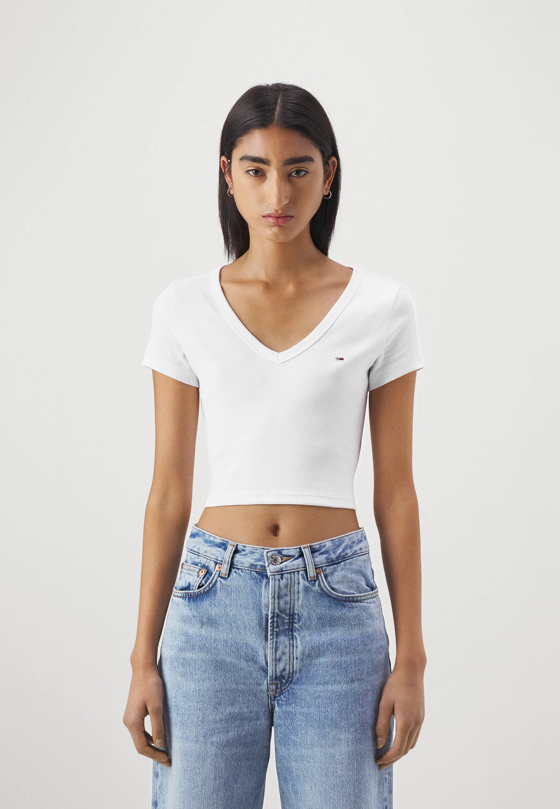 Tommy Jeans SLIM ESSENTIAL - Camiseta básica