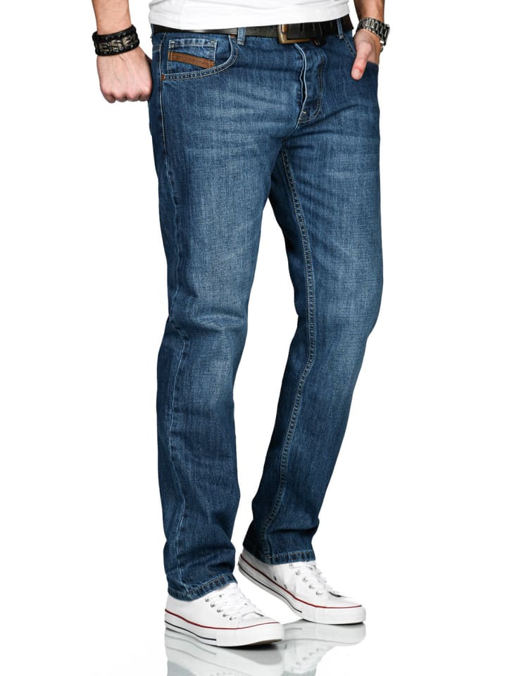 Alessandro Salvarini Jeans Salvarini-Basic-Multi9 in Mittelblau günstig kaufen