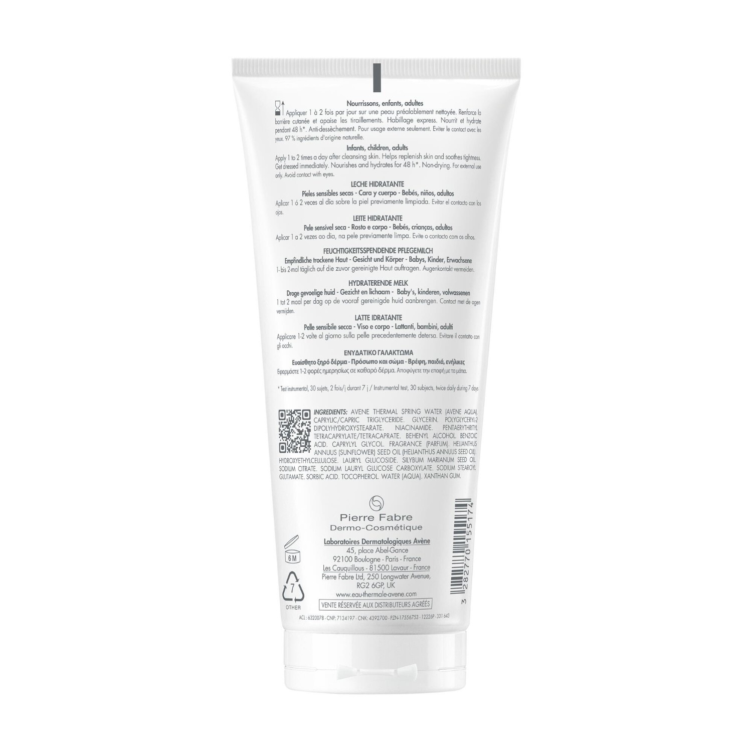 Avène hidratantna losion