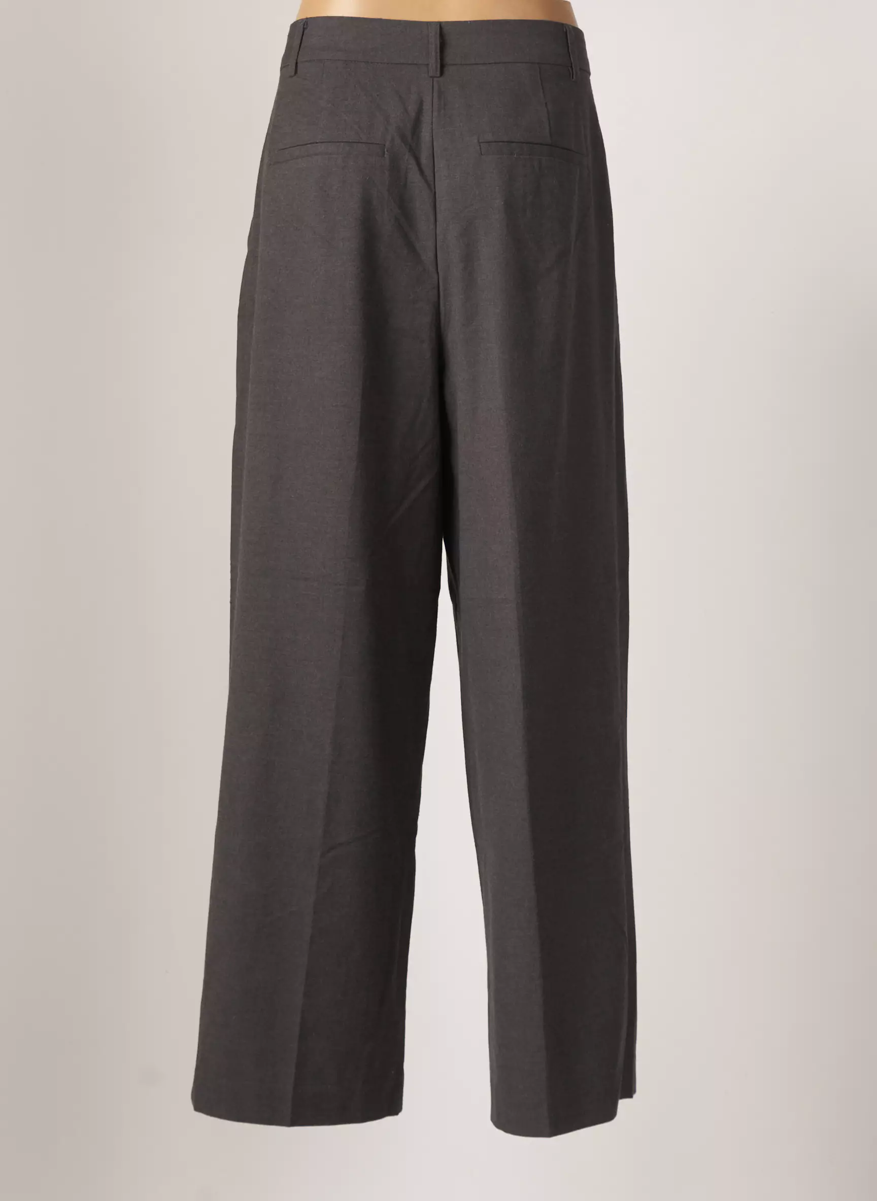 Only Pantalons Larges Femme couleur gris