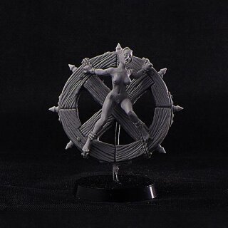 Girl on Wheel Nude (28 mm)