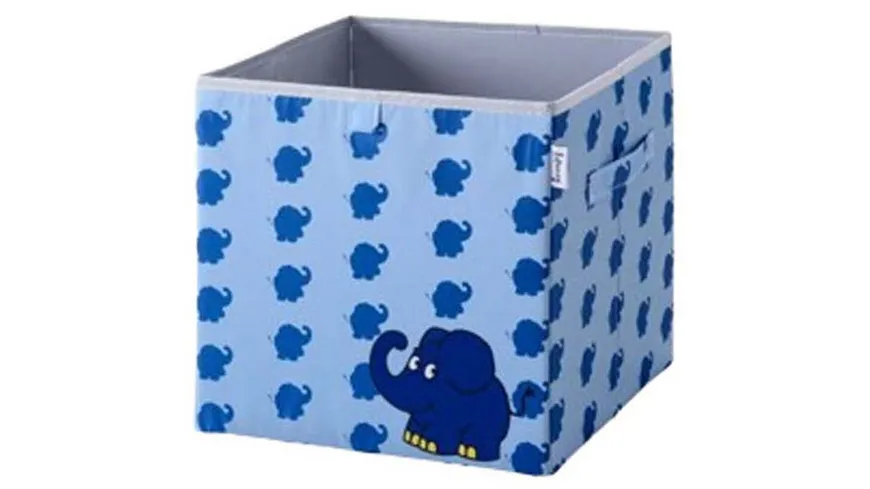Lifeney Aufbewahrungsbox Die Maus 30x30x30cm blau, grau