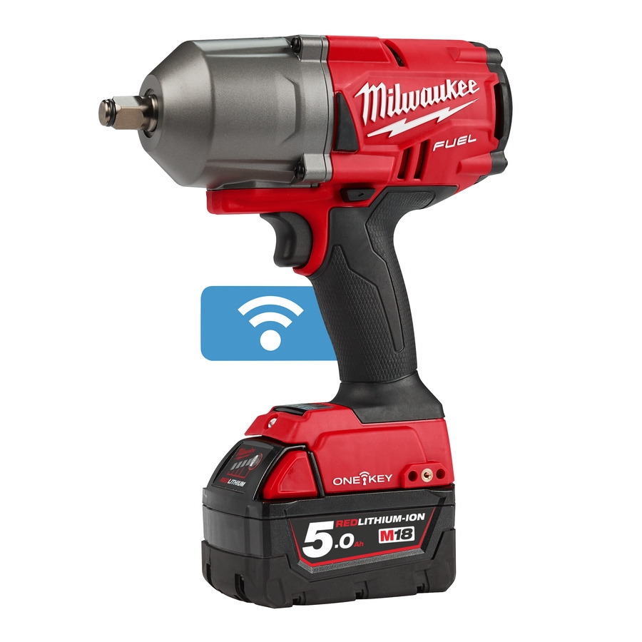 Milwaukee 4933459727 M18 OneFHIWF12-502X Cheie de impact fără fir cu alimentare de 1/2