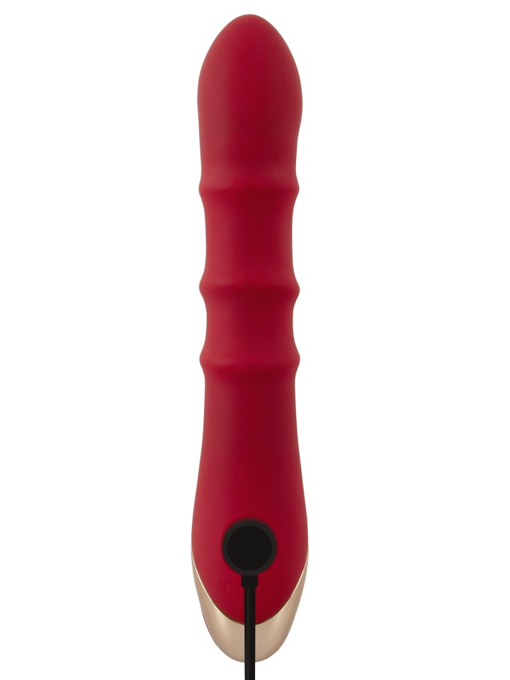 You2Toys Rabbitvibrator Rabbit Vibrator with 3 Moving Rings in rot günstig kaufen 23,5