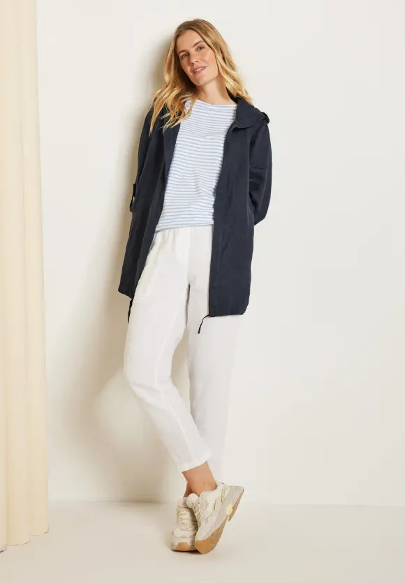 CECIL Offene Leinen Longjacke