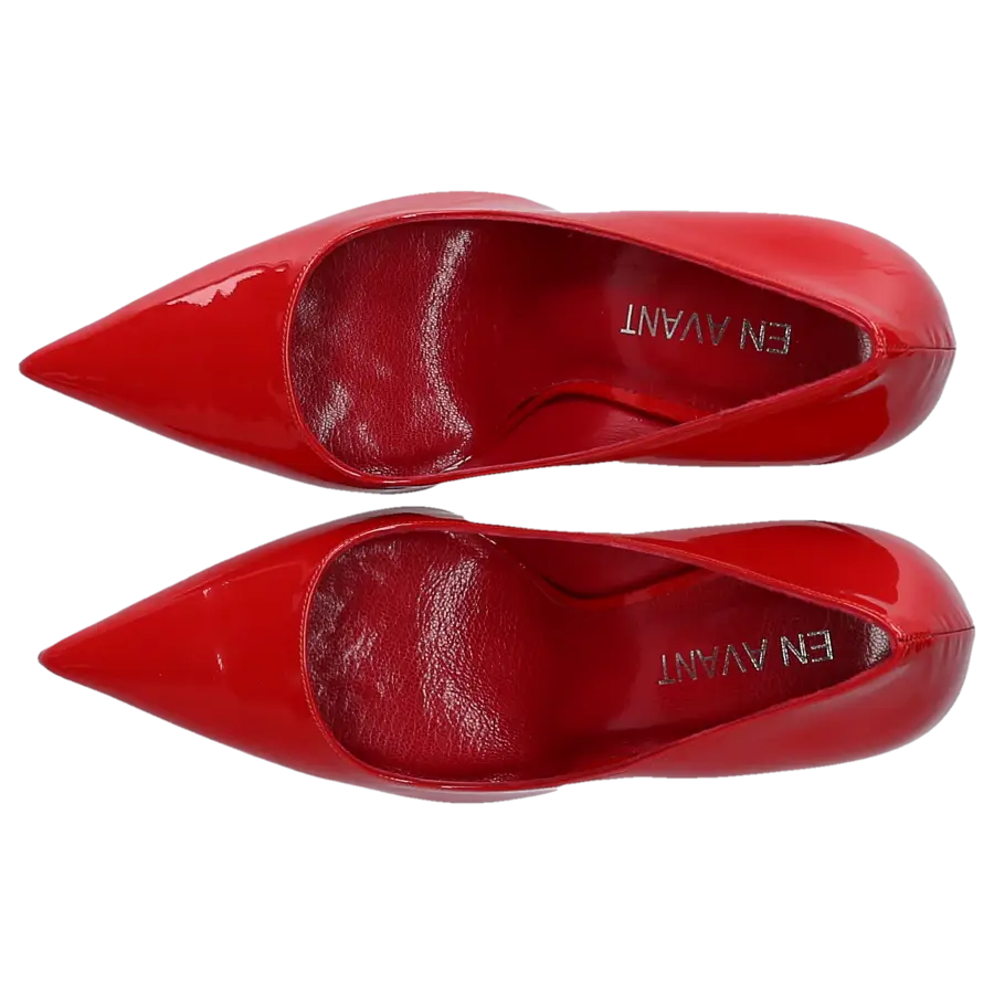 EN AVANT - Pumps 2920 Lackleder - rot