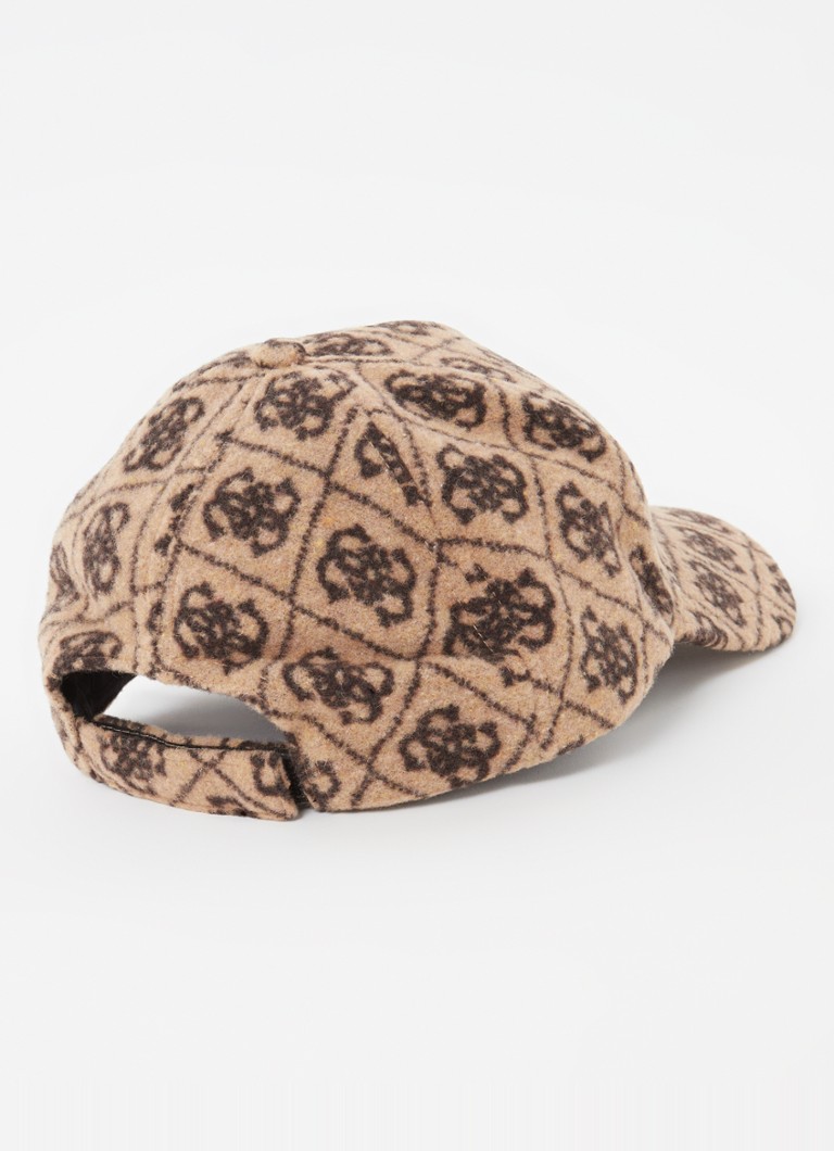 Șapcă GUESS cu logo imprimat