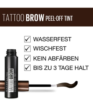 Maybelline Tattoo Brow Gel Tint Doppelpack Augenbrauengel-10 g