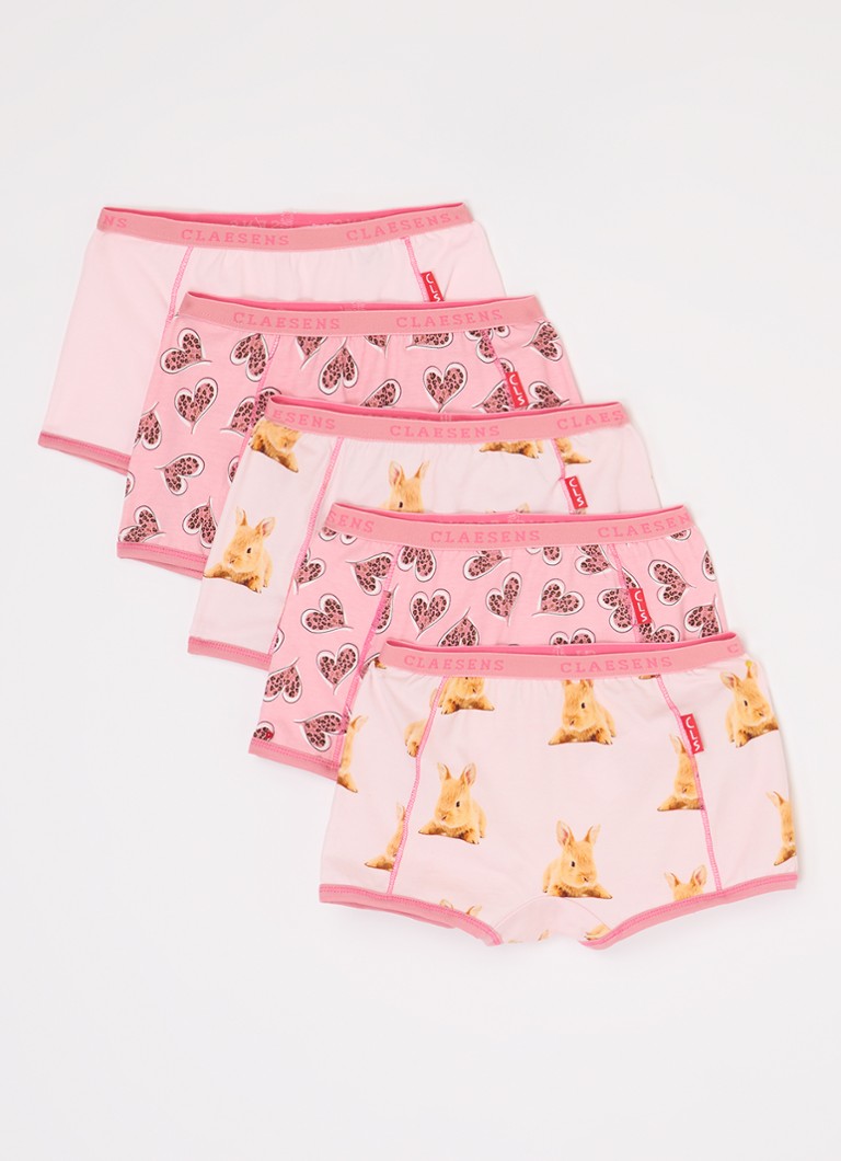 Claesens Boxer Shorts with print in a 5-pack