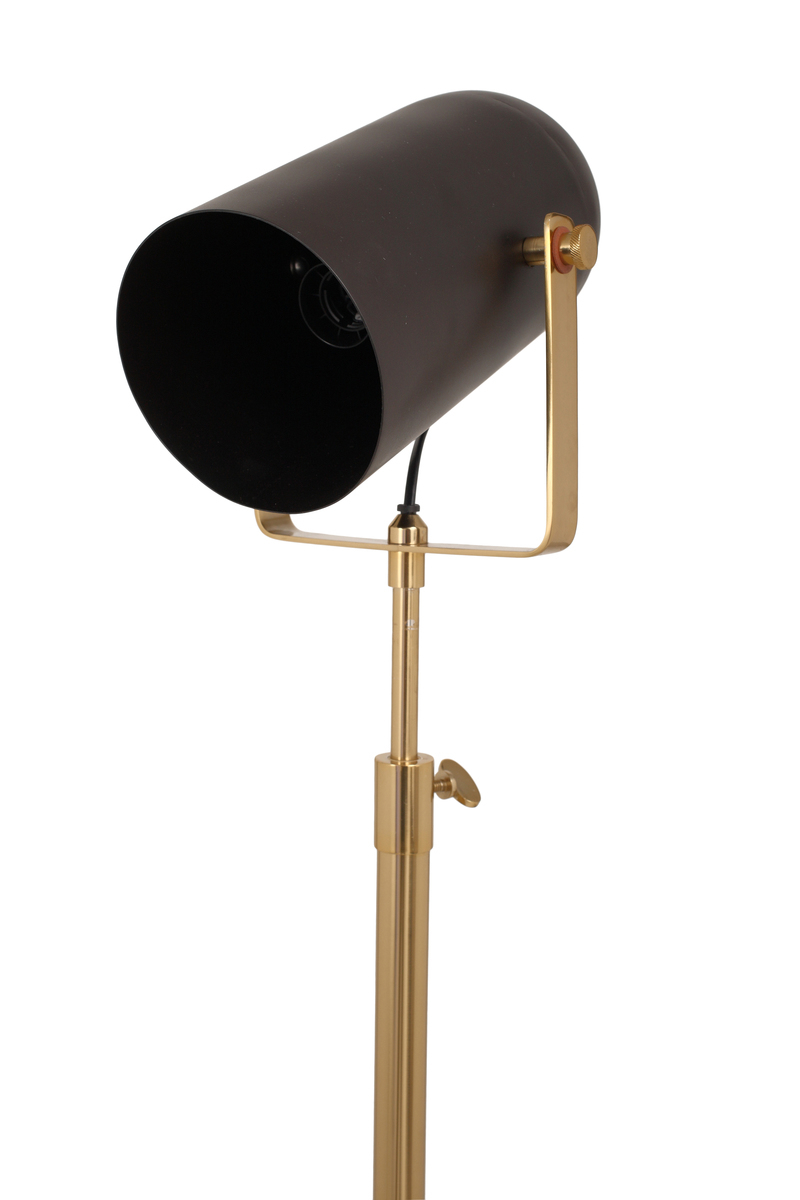 Kayoom Stehlampe Celeste 325 Schwarz / Gold