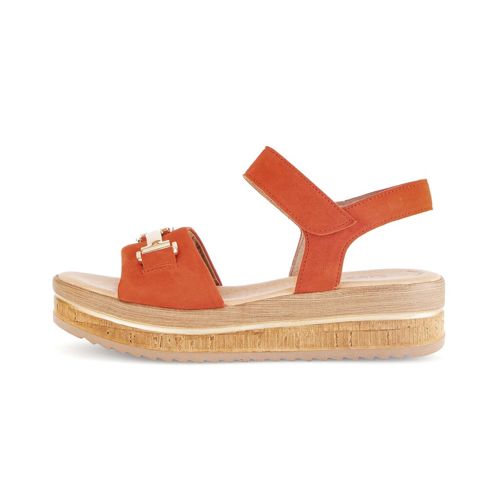 Gabor fashion Plateau Sandale orange