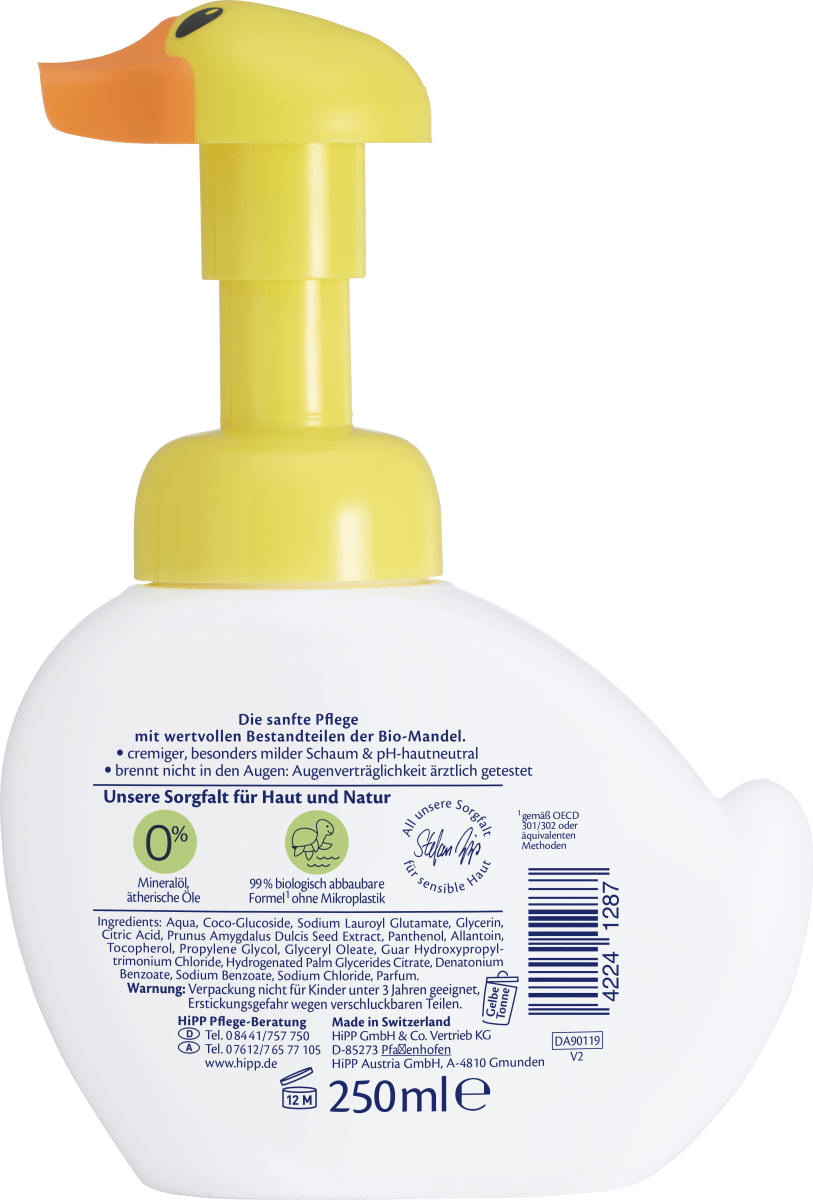Baby Waschschaum sensitiv, 250 ml