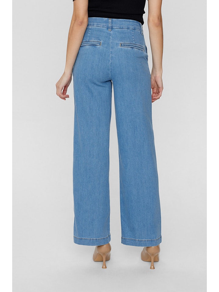 NÜMPH Jeans - Comfort fit -  in Hellblau günstig kaufen
