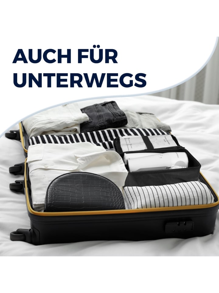 CLEANmaxx Hemden- & Blusenbügler Kompakt 3 Stufen Trocknungszeit weiß/silber günstig kaufen onesize