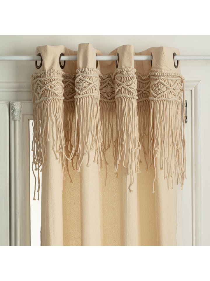 Atmosphera Créateur d'intérieur Vorhang in beige günstig kaufen onesize
