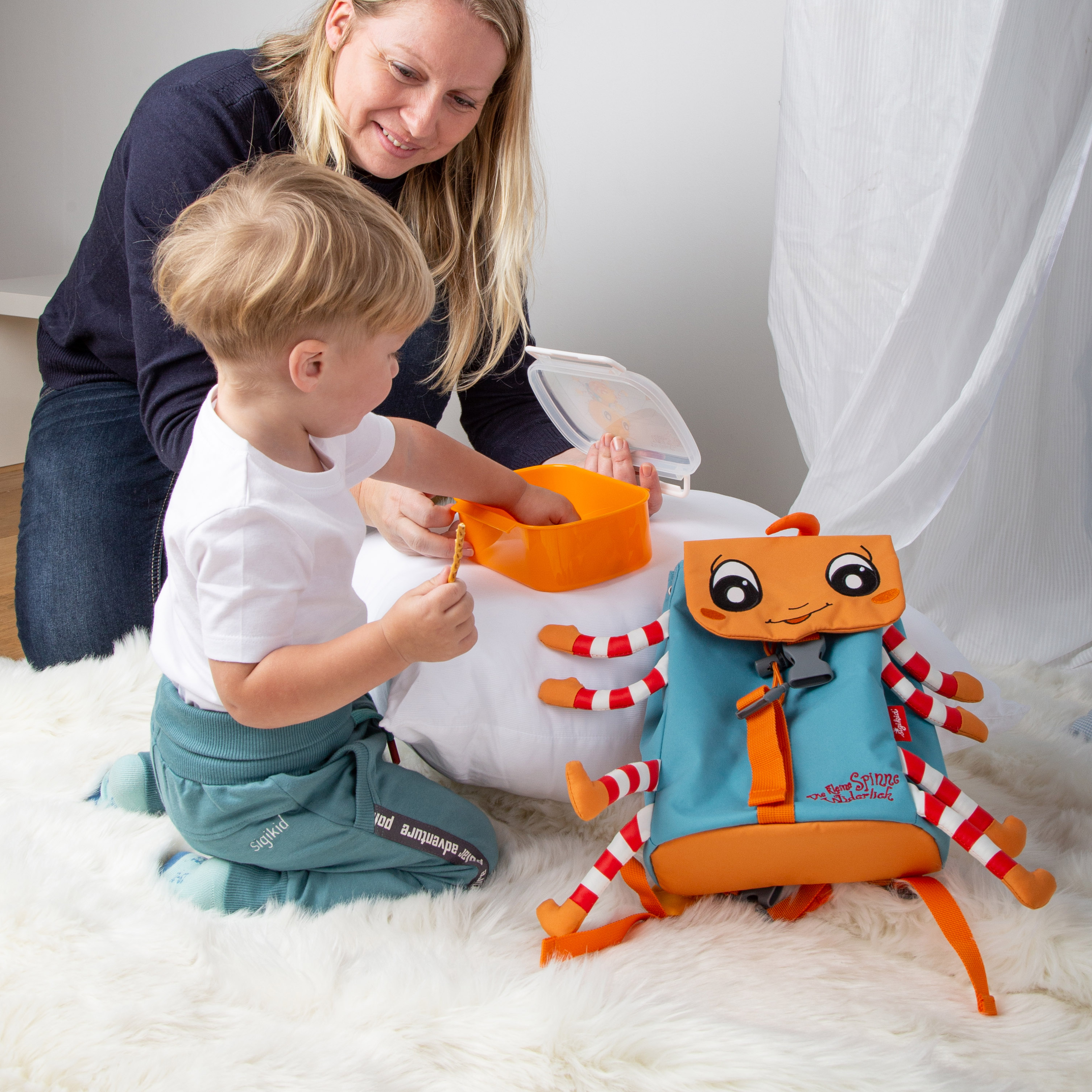 Brotzeitbox Die kleine Spinne Widerlich