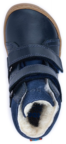 Koel bare ~ Demil HighCut Klettschuh Winter + Tex ~ Blue