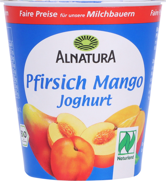 Alnatura Bio Joghurt Pfirsich-Mango