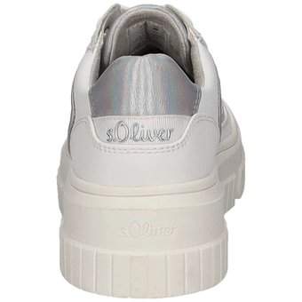 s.Oliver Plateau Sneaker in weiß