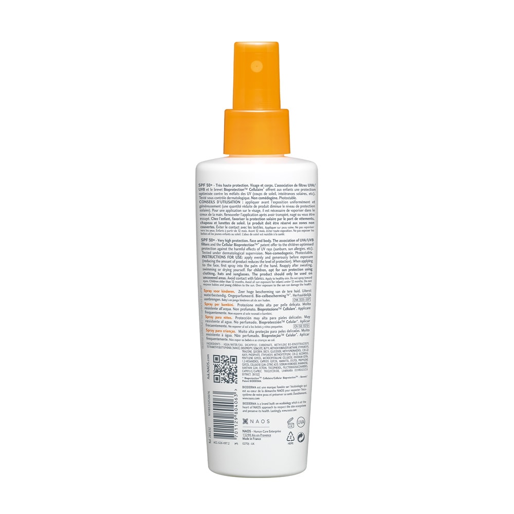 Bioderma PHOTODERM KID Spray SPF 50+ Solaire