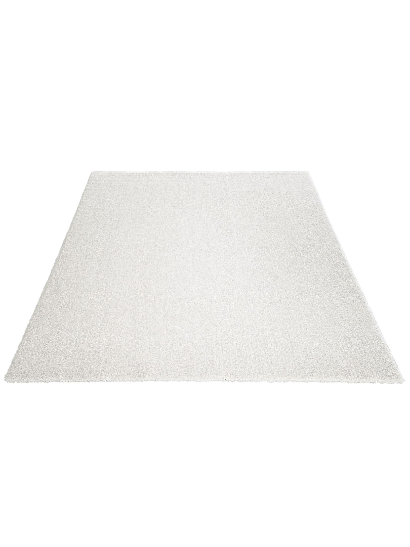 Sensation Hochflor-Teppich, Weiss