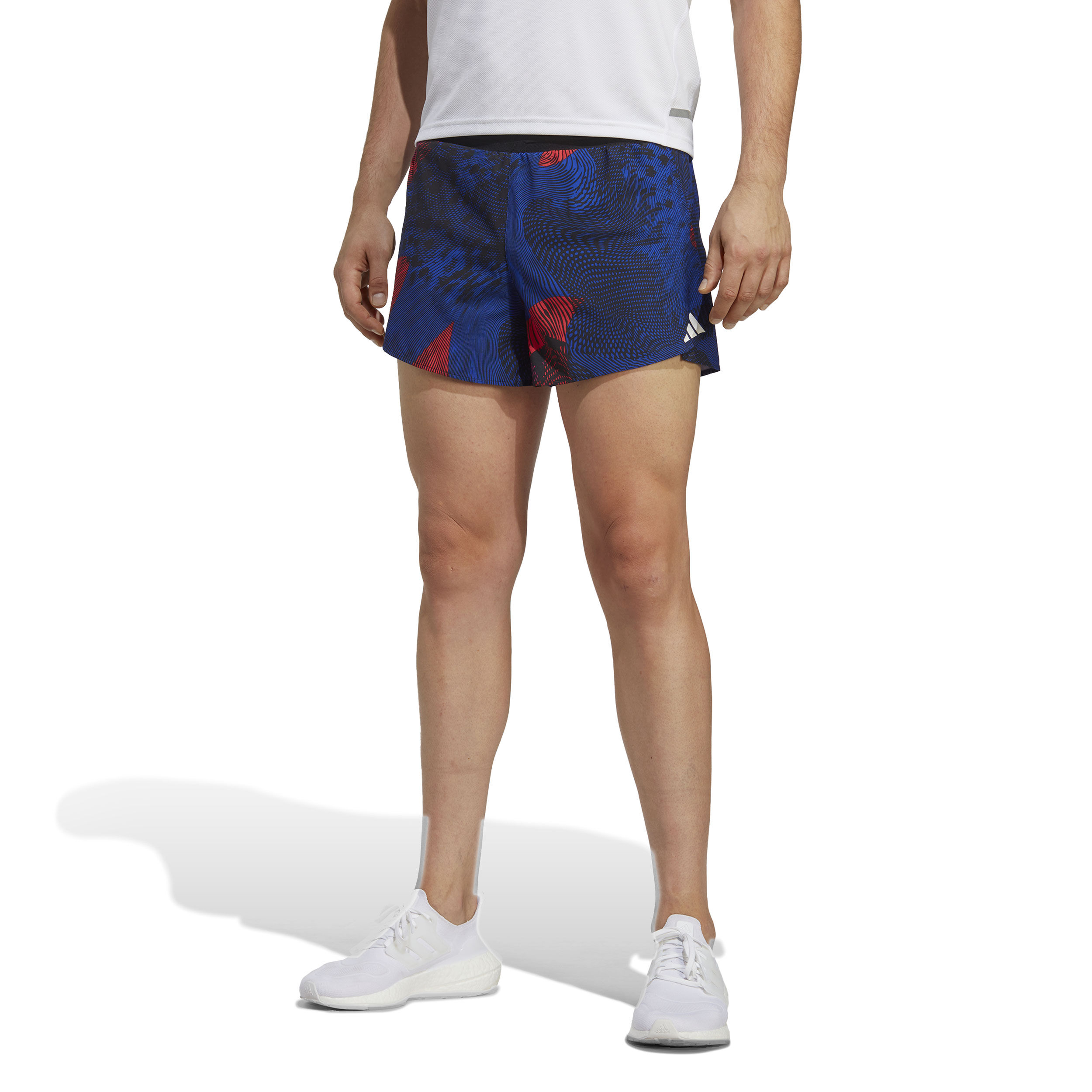 Adizero Split Shorts Herren - Blau, Schwarz