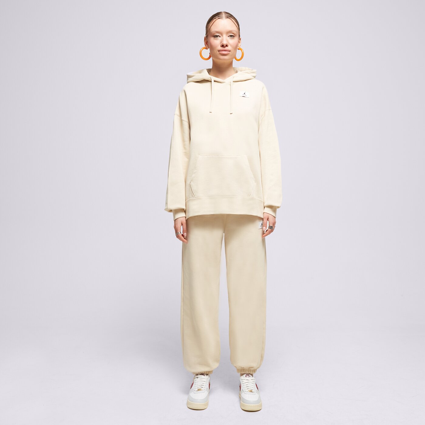 HOSE W JORDAN FLT FLC PANT Beige