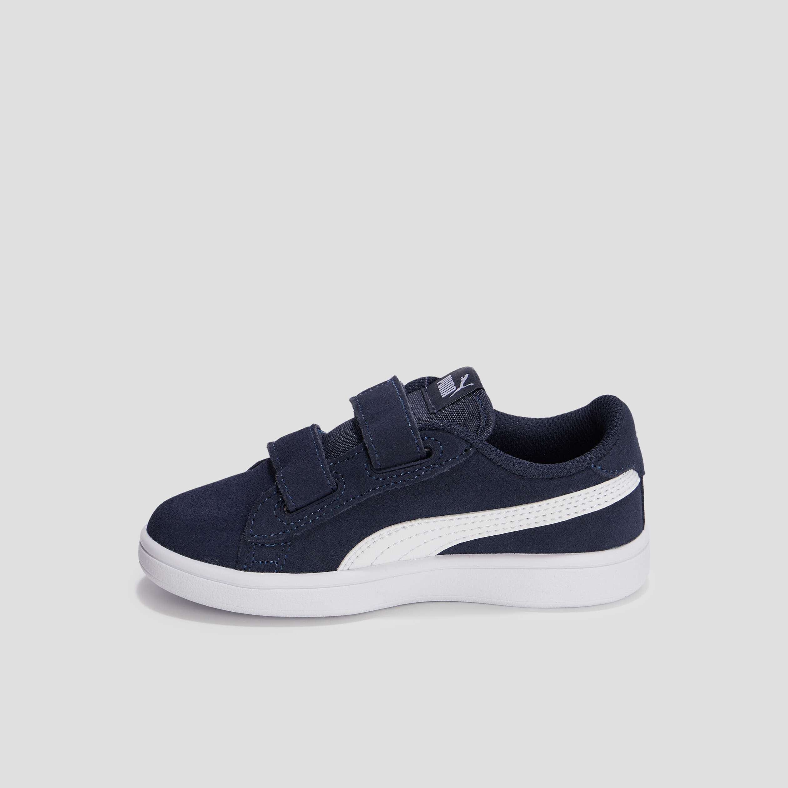 Tennis à scratchs Smash V2 SD Puma bleu marine garçon | La Halle