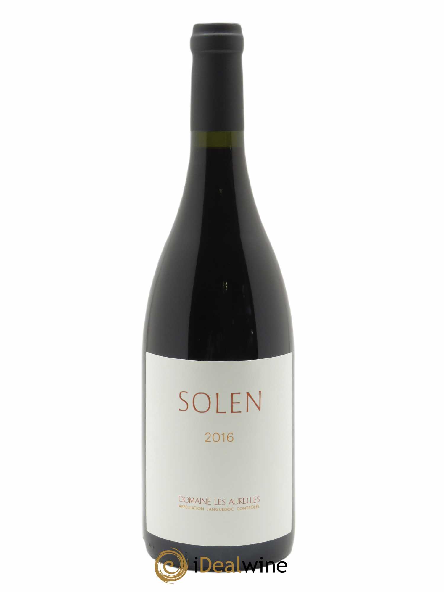 Coteaux du Languedoc Solen Domaine les Aurelles - Basile et Caroline Saint-Germain  2016 - Lot de 1 Bouteille