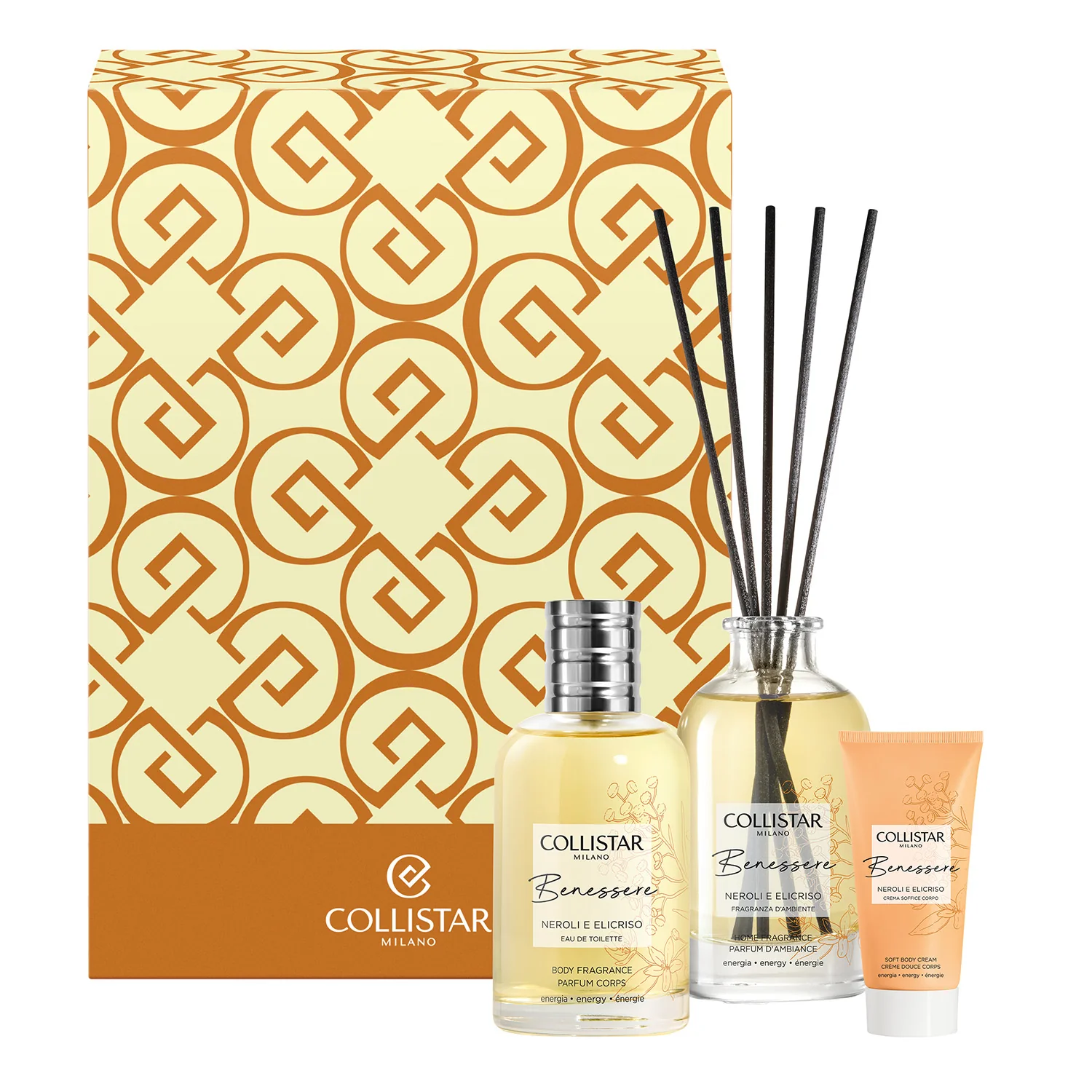 Set de Bienestar Neroli y Helichrysum - Set Corporal, Eau de Toilette, Set de Perfumes para Mujer