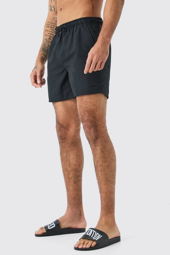 Mittellange Badehose