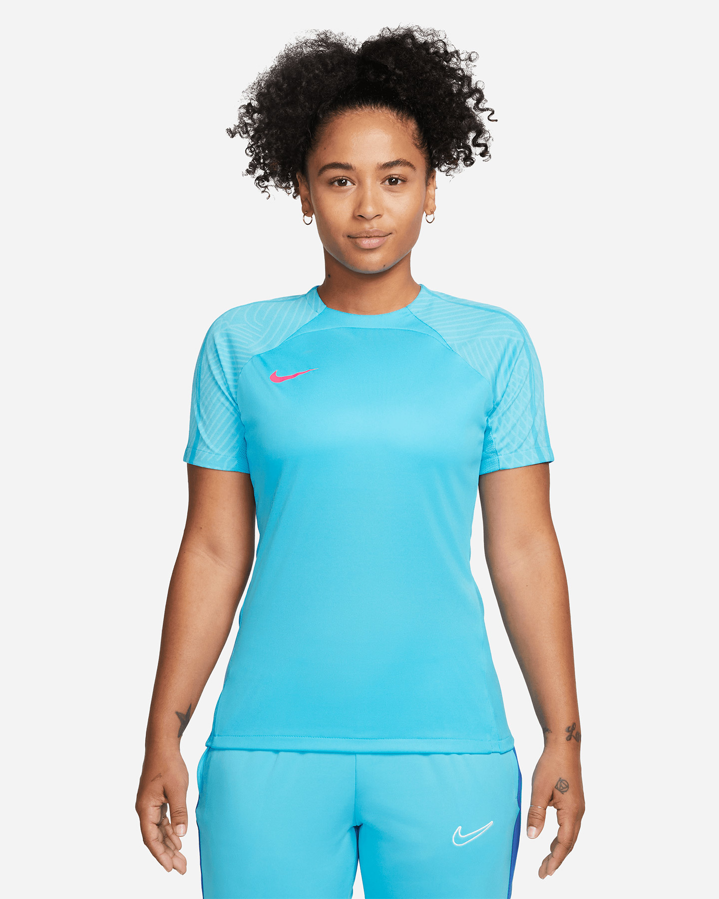 Tricou de fotbal Nike Dri Fit Strike pentru femei DX0517-416