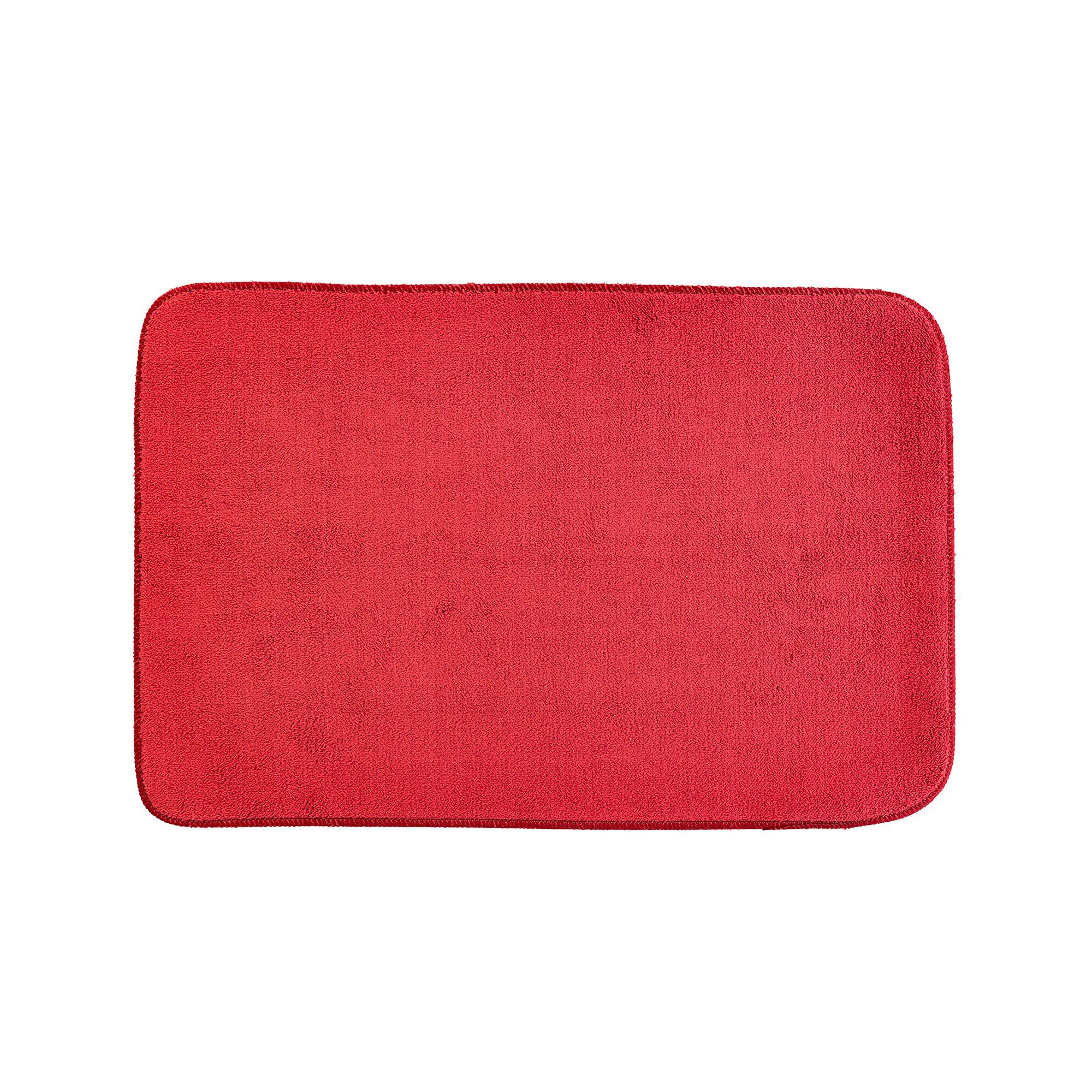 Tapis de cuisine microfibre absorbante unie