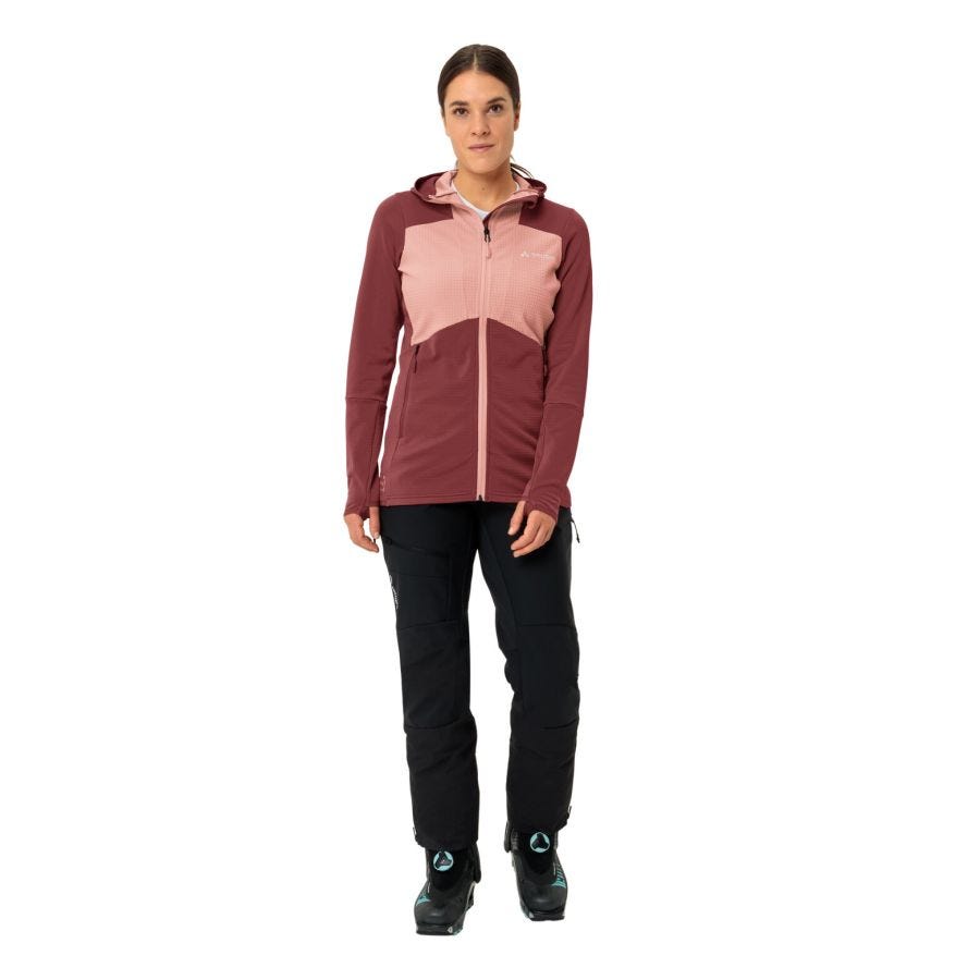 Monviso Grid Fleece Jacke Damen