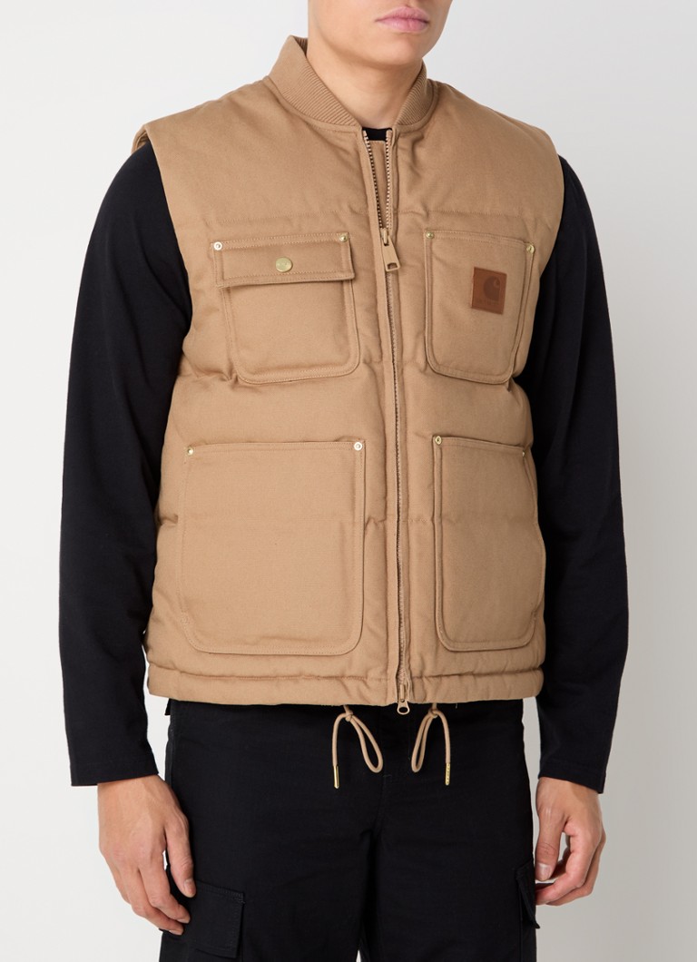 Carhartt WIP Rayley podstavljeni prsluk s logotipom