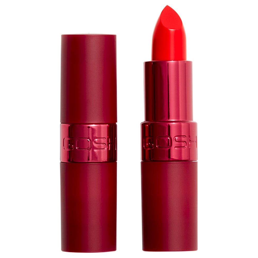 gosh copenhagen Luxury Red Lips Rouge à lèvres hydratant texture satinée
