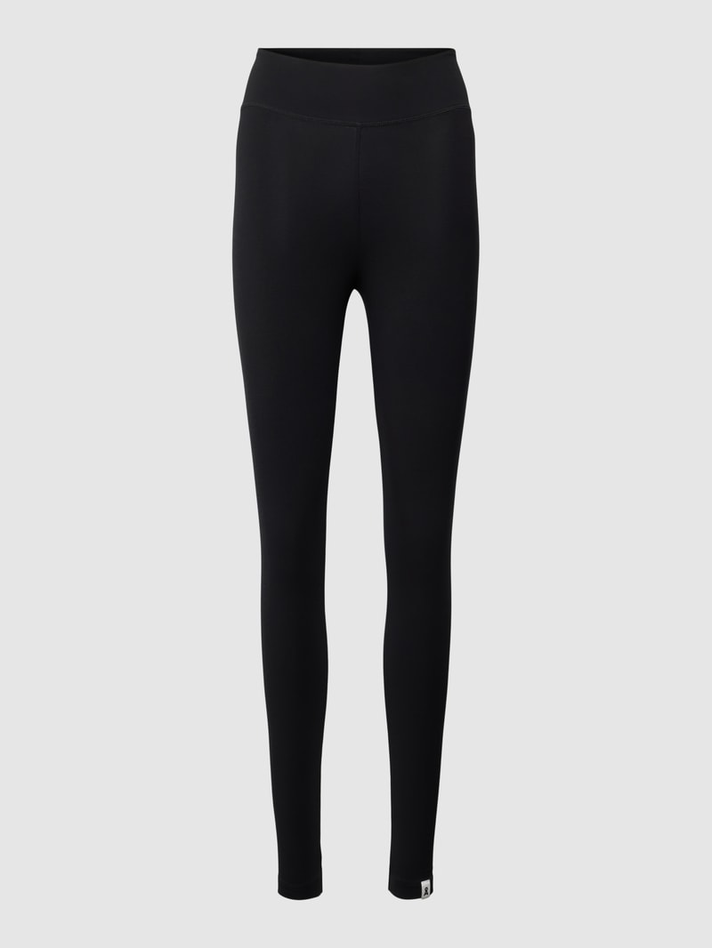 Leggings in unifarbenem Design Modell 'FARIBAA' in schwarz