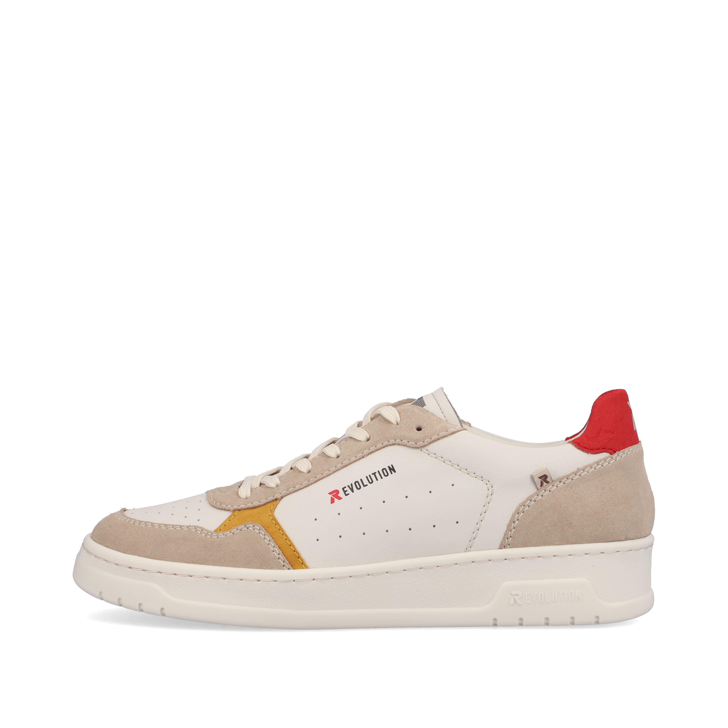 Rieker Herren Sneaker Low vanilla-white clay-beige