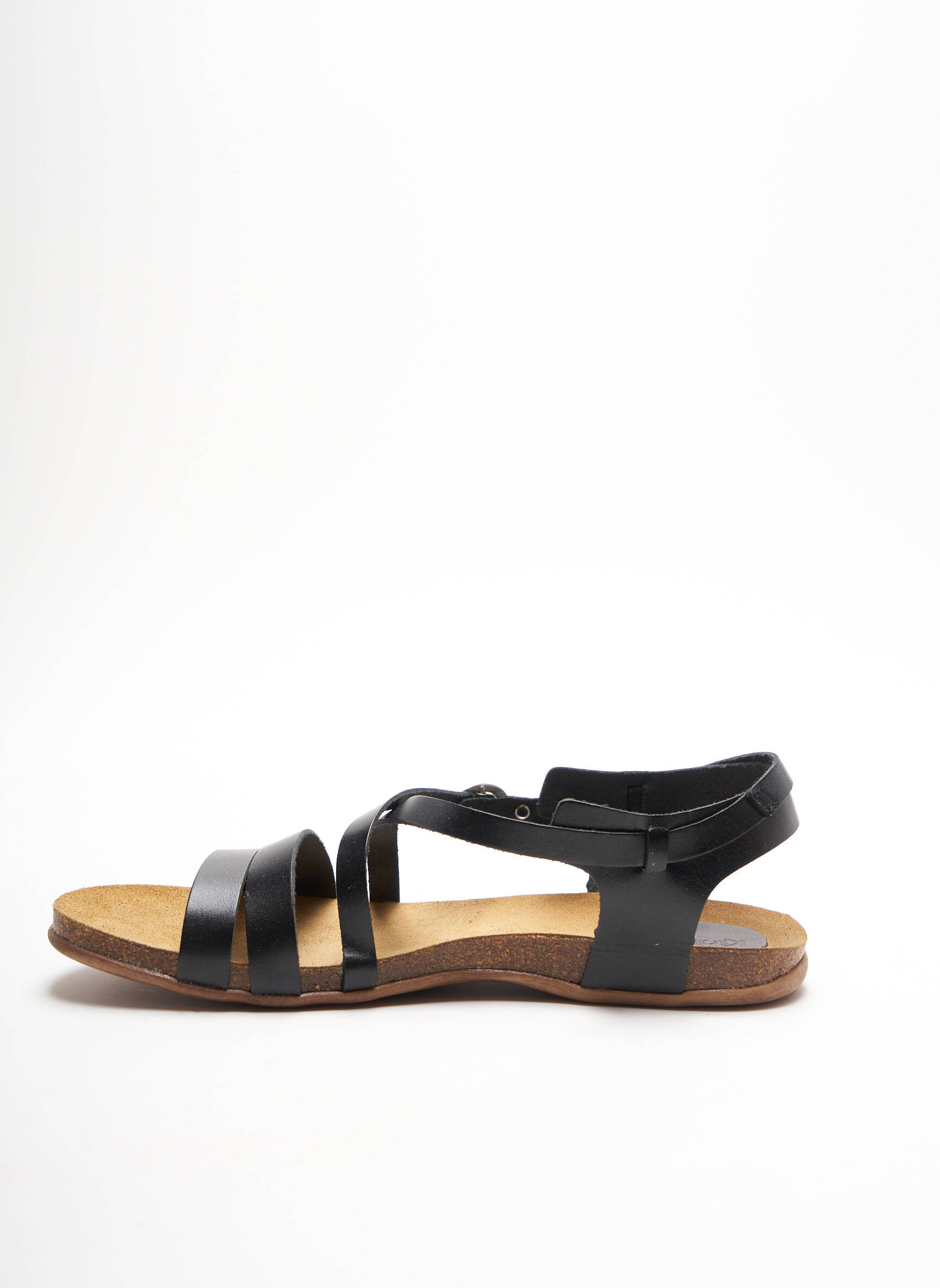 Kickers Sandales Nu Pieds Femme couleur noir