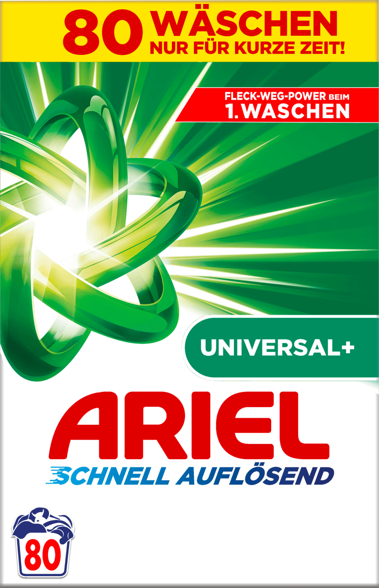 Vollwaschmittel Pulver, 80 Wl