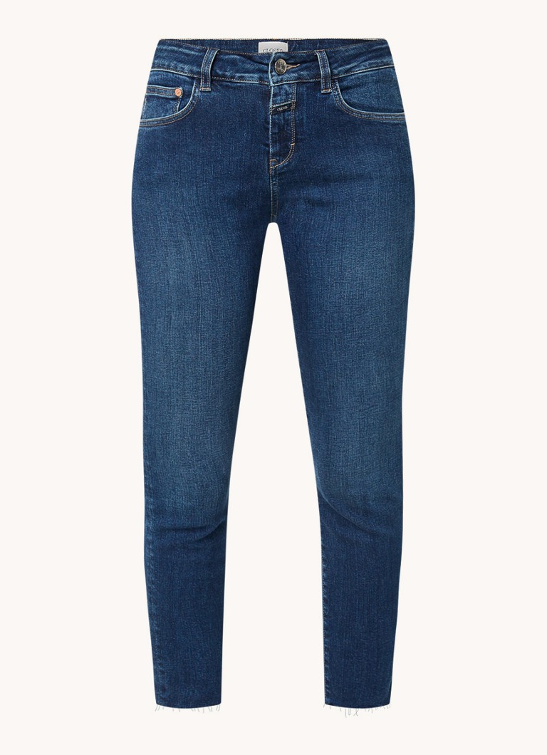 Jeans skinny a vita media Baker in cotone biologico CHIUSO